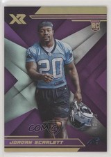 2019 Panini XR Rookies Purple 18/25 Jordan Scarlett #152 0c6