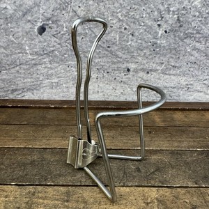 Porte-Gourdes Métal Vintage 80s - Rack à Bouteilles Sport Collectif