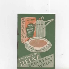 1920s Heinz Breakfast Wheat Booklet 8pg 2.5x4” Mini Advertising booklet
