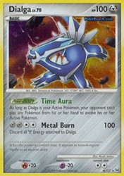Dialga 6/127 Platinum Holo Rare