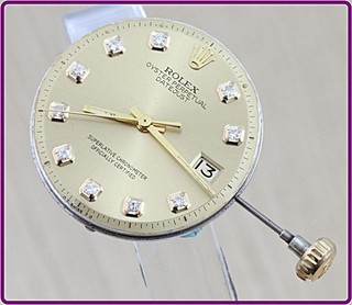 Rolex Cal 1570 Men's 36mm Datejust NON QUICK SET AUTOMATIC Movement.