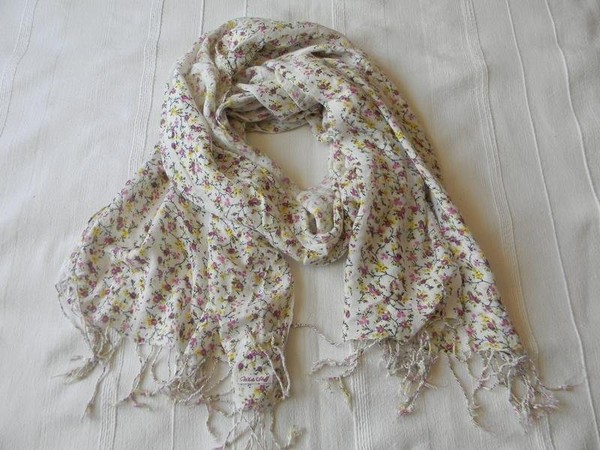 Women White Stuff Scarf Purple One size