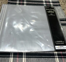 The Paper Studio 12x12 Postbound or 3-Ring Scrapbook Album 20 Refill Pages