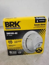 BRK First Alert SMI105-AC Hardwired Smoke Alarm with 10-Year Battery Backup