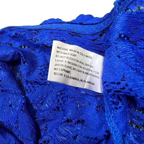 Angelina Womens Panties Underwear Lace Cheeky Boyshort Purple Small 0 2 - Picture 11 of 11