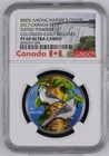 Canada Silver 10 dollars 2017 Bird Series Tufted Titmouse - NGC PF69 UC