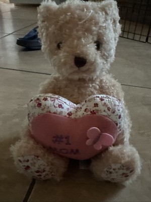 #1 Mom Plush Toy Bear- New Without Tags
