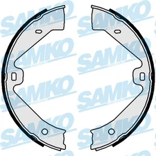 Samko 81085 brake shoe set, parking brake for Audi, Porsche, VW