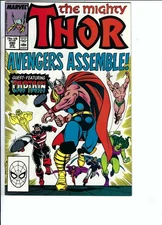 Thor #390 Captain America lifts Mjolnir 1st Time (Apr 1988 Marvel) Near Mint