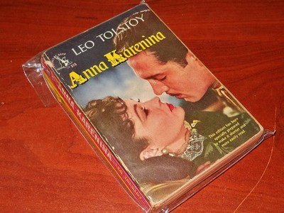 Anna Karenina by Leo Tolstoy with Vivian Leigh Cover Pocket Book 515