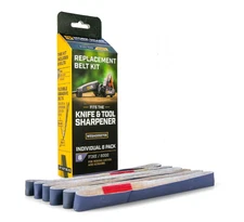 Work Sharp Knife &Tool Sharpener 6000 Grit Fine Replacement Belt Kit WSSA0002705