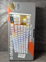 SteelSeries Apex Pro TKL Gen 3 Gaming Keyboard – White – Open Box