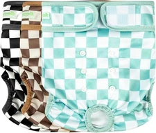 wegreeco Washable Female Dog Diapers Highly Absorbent Medium