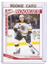 Carl Soderberg 2013-14 O-Pee-Chee Marquee Rookie Card #621