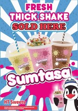 MILKSHAKE,THICK SHAKE POSTER,19"x27" (48cmx69cm) Buy 1 Get 1 Free