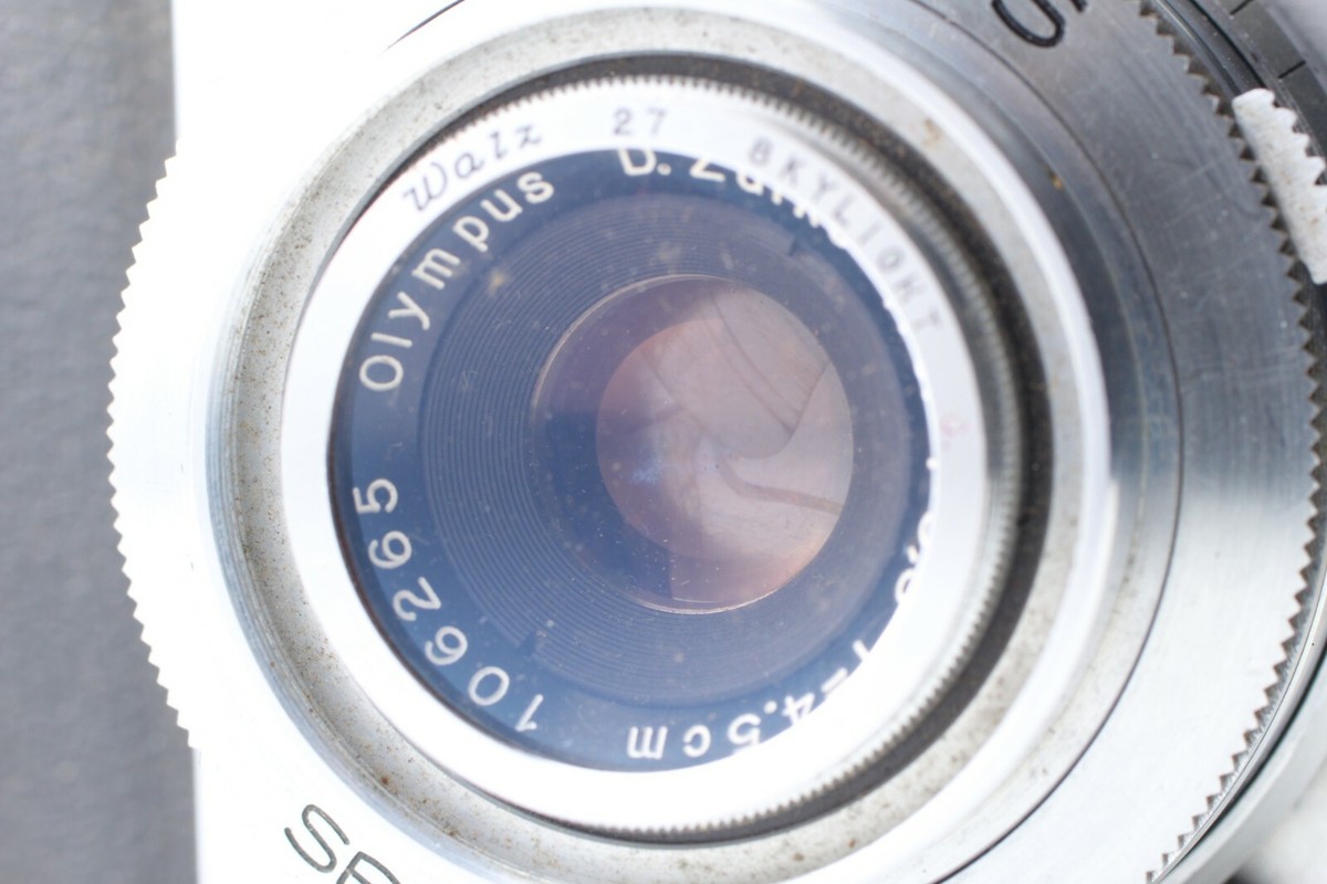 As-Is】Olympus 35-S Rangefinder Film Camera D zuiko 45mm f