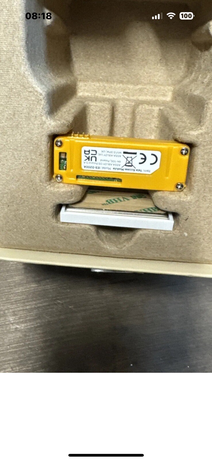 Yale Connexis L1 Smart LockModule And DoorSenseContact Brand new