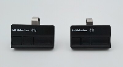 LiftMaster 373LM Garage Door Opener 3-Button Remote Control Lot of 2