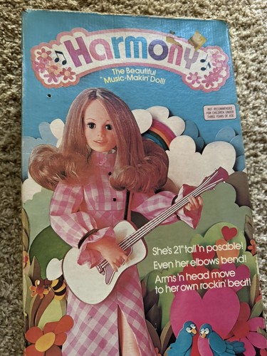 Vintage Ideal Harmony The Beautiful Music Making Doll 21 Inch In Box + Amplifier - Picture 15 of 20