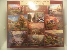 Peaceful Scenes from Nature - Set of 10 Puzzles SEALED
