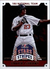 2015 USA Baseball Stars and Stripes Base & Insert Singles (PIck Your Cards)