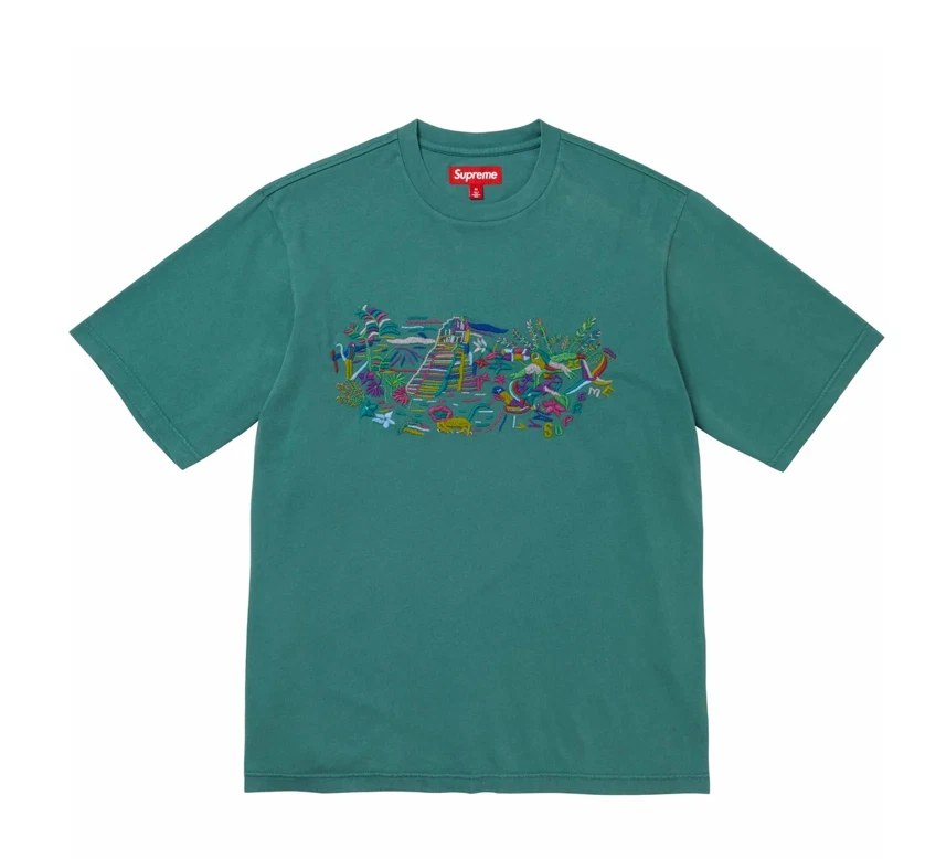 Supreme Machu Picchu Teal taille L SS24 NEUF