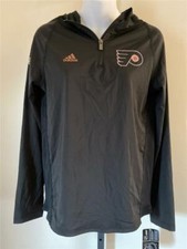 New Philadelphia Flyers Youth Size XL Black Adidas Jacket 55