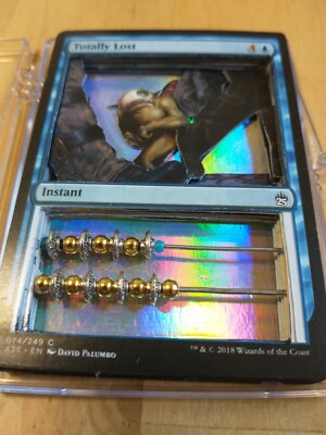 3D FOIL Life Counter Abacus TOTALLY LOST! Magic the Gathering MtG