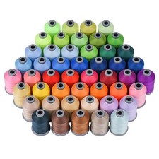 All Purpose Sewing Thread 62 Spools 765Y Each 40D/2 Polyester 62 Colors