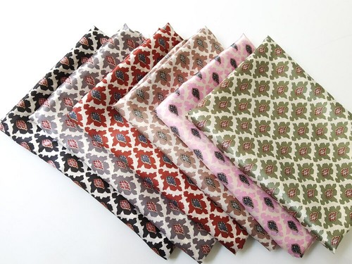 1 Yard Ethnic Paisley Printed Satin Fabric Soft Charmeuse Lining Scarf Material - Picture 2 of 12