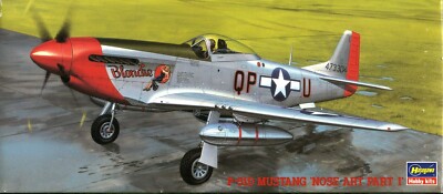 North American P-51D Mustang  1:72 Hasegawa Nose Art Part 1