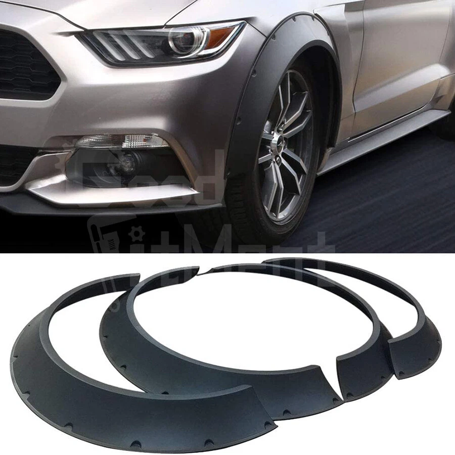 For Hyundai Veloster 2012-2021 Flexible Fender Flares 4.5" Wheel Arches Body Kit Foto 3 de 4