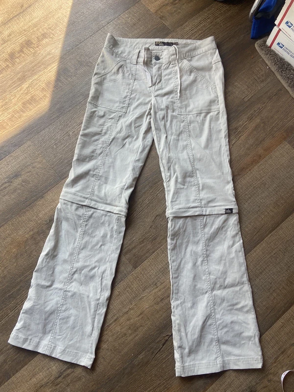 prana convertible mid rise short inseam pants