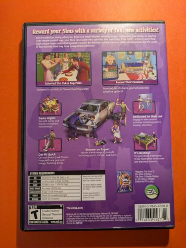 The Sims 1,2,3,4,Stories box jewel, sleeve manual expansion pc games cd dvd - Picture 78 of 235