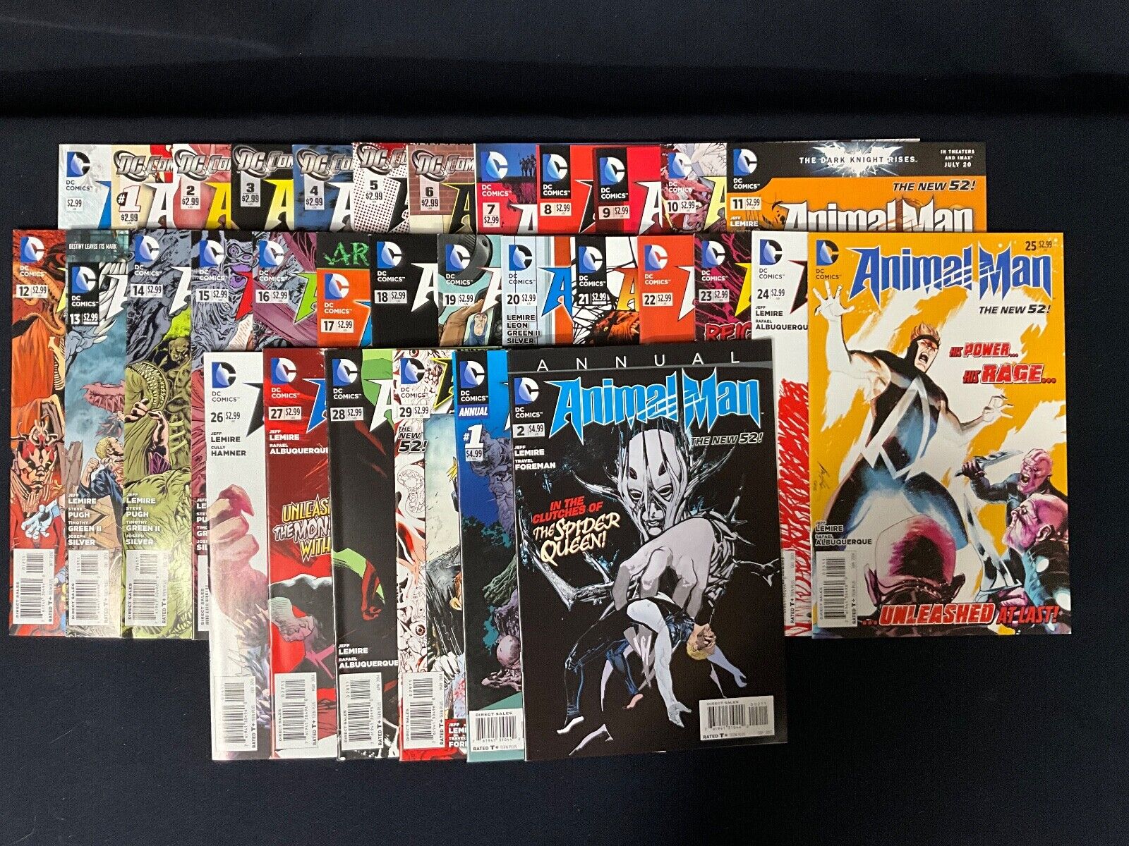 Animal Man vol. 2 #0-29, Annuals 1-2, Complete DC New 52 Series, 32 total books