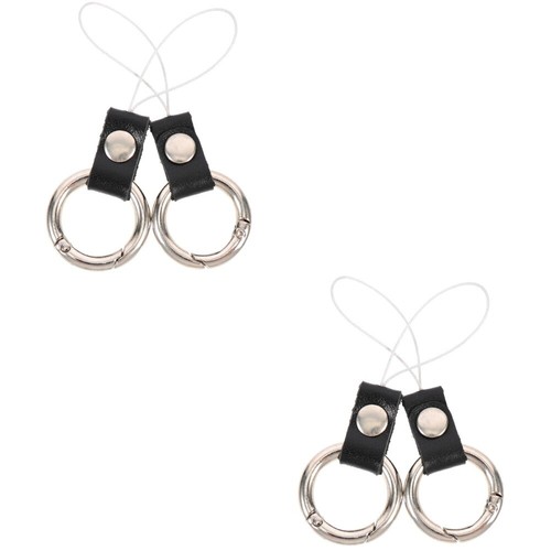 Set of 2 Mobile Phone Ring Buckle Non-skid Finger Wristlet Strap - 第 1/12 張圖片