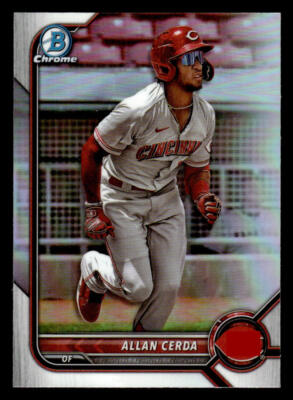 QTY Allan Cerda 2022 Bowman Draft Chrome Refractor #BDC-22
