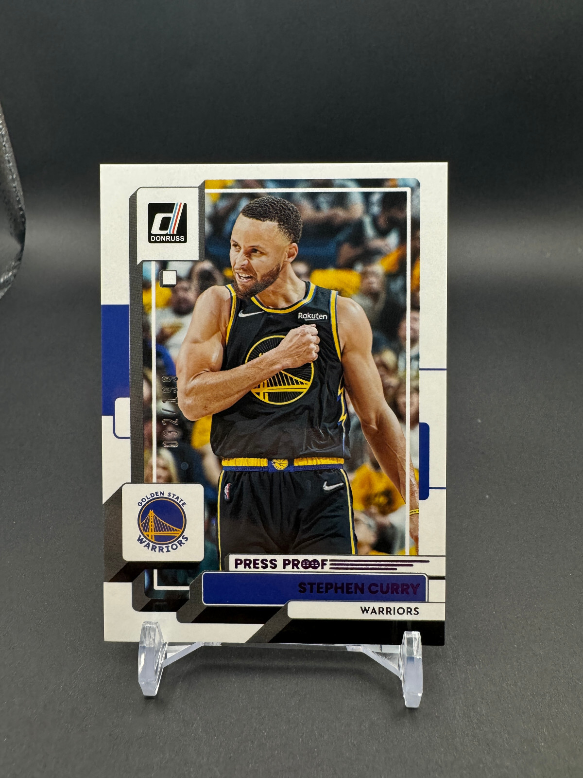 2022-23 Donruss Stephen Curry #116 Purple Press Proof /199