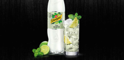 Limette Minze Virgin Mojito Erfrischungsgetränk Schweppes  1,25l fruchtig Vegan