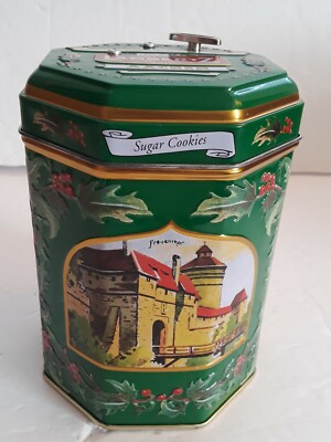 Christmas Musical Cookie Tin Lambertz ~ Aachen, Germany 2006 Collectable Series 