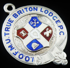 Серебро I.O.O.F Manchester Unity Sterling Silver