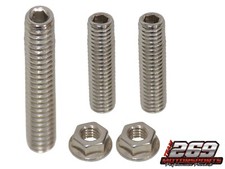 Sbc Bbc Thermostat Housing Stud Kit Bolts Stainless Kit Small Big Block Chevy Gm