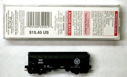 MTL Micro-Trains 05500320 Missouri Pacific MP 58757 2 bay hopper | Zustand: New