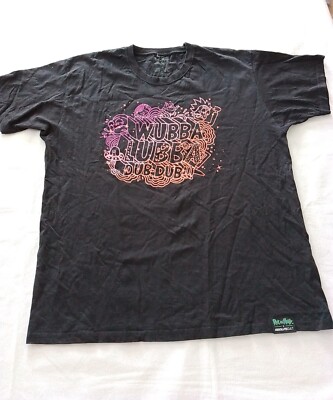 Herren T-Shirt Absolute Kult Größe XL Rick And Morty Print schwarz 23783
