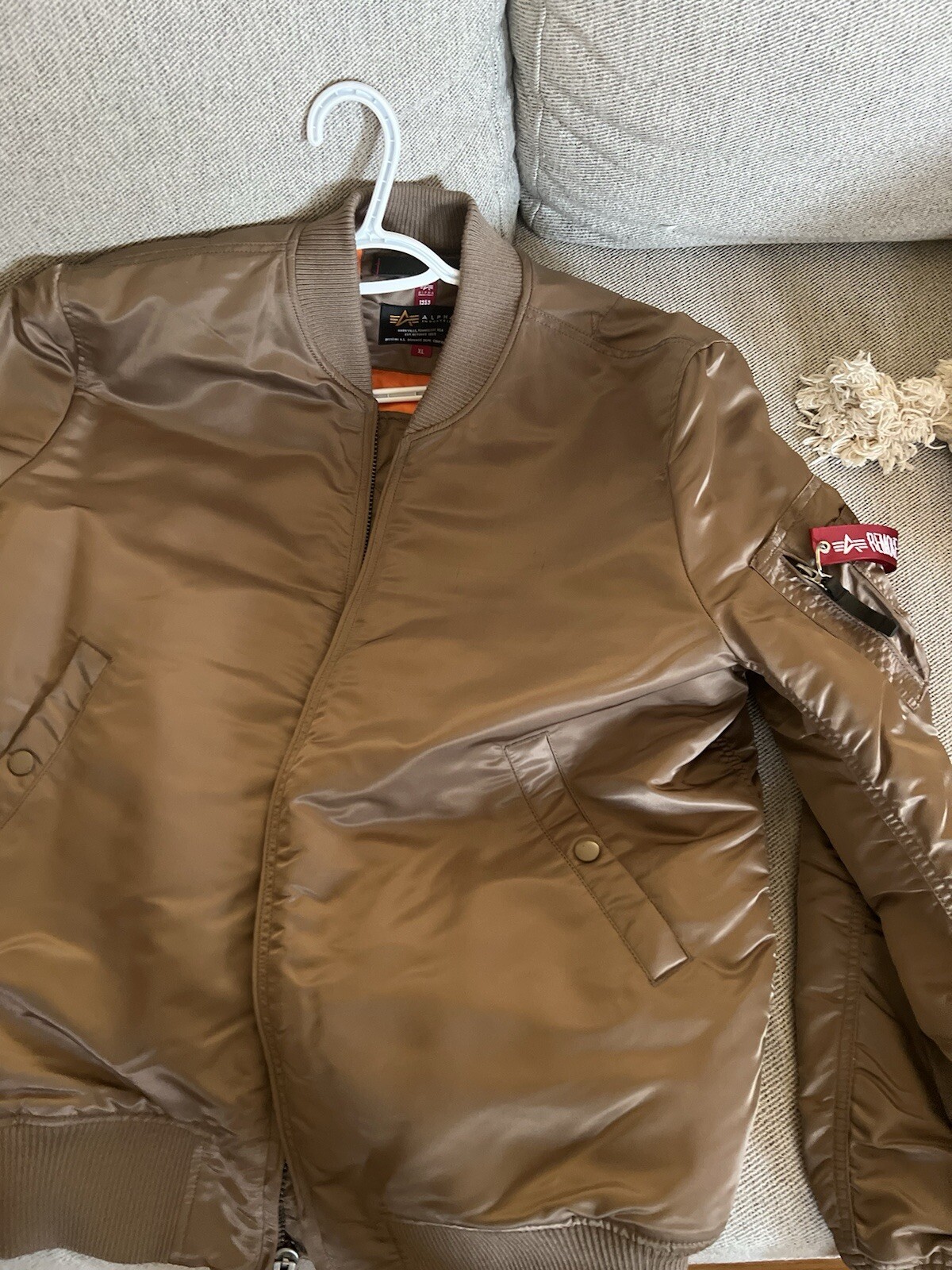 稀少 M-TALL ALPHA MA-1 ブラック 藤原ヒロシ リバーシブル