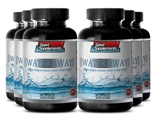 Appetite Suppressant - Water Away Pills 700mg - Healthy Urinary Tract Tablets 6B
