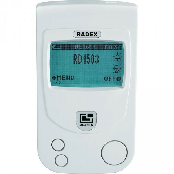 Détecteur de radioactivité RADEX RD1503 avec alerte sonore et écran LCD rétroéclairé