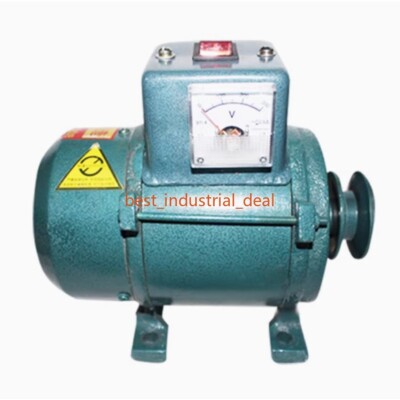 3500W 220V High Power Small Pulley Type Permanent Magnet Lighting Generator6.5kg