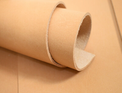 Vegetabil gegerbtes Sattlerleder Blankleder punzierbar 2-2,5 mm ECOPELLE #vin