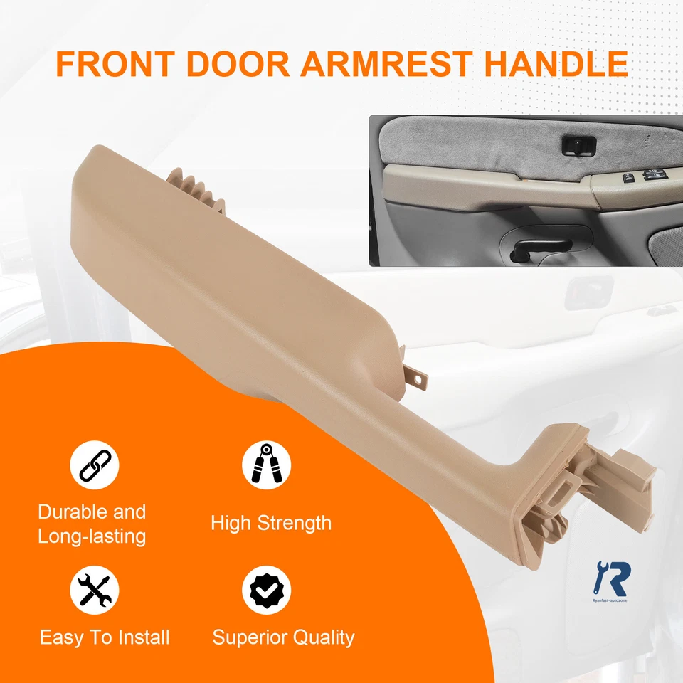 Front Left+Right Door Armrest Handle For Chevy Suburban/Tahoe GMC Yukon 99-06 Foto 3 de 4